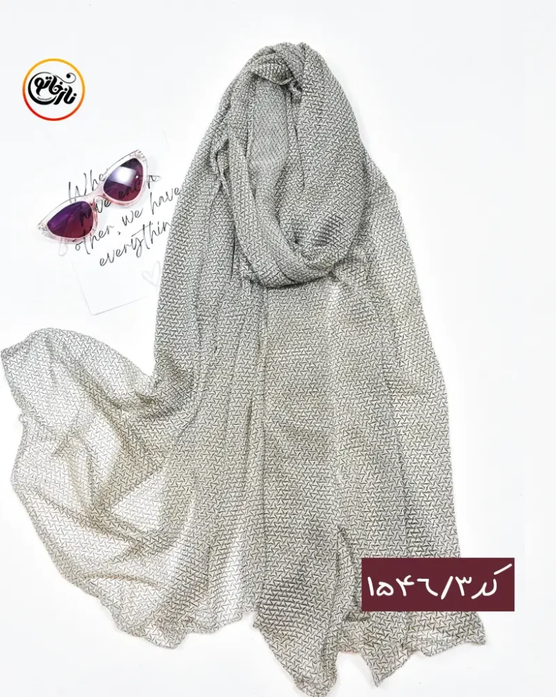 شال پلیسه شنی کد 1546 - Image 4