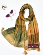 شال مخمل ابرنگی کد 1547 - Image 4