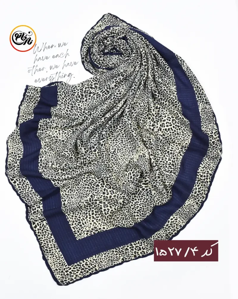 روسری پلنگی نخی کد 1527 - Image 5