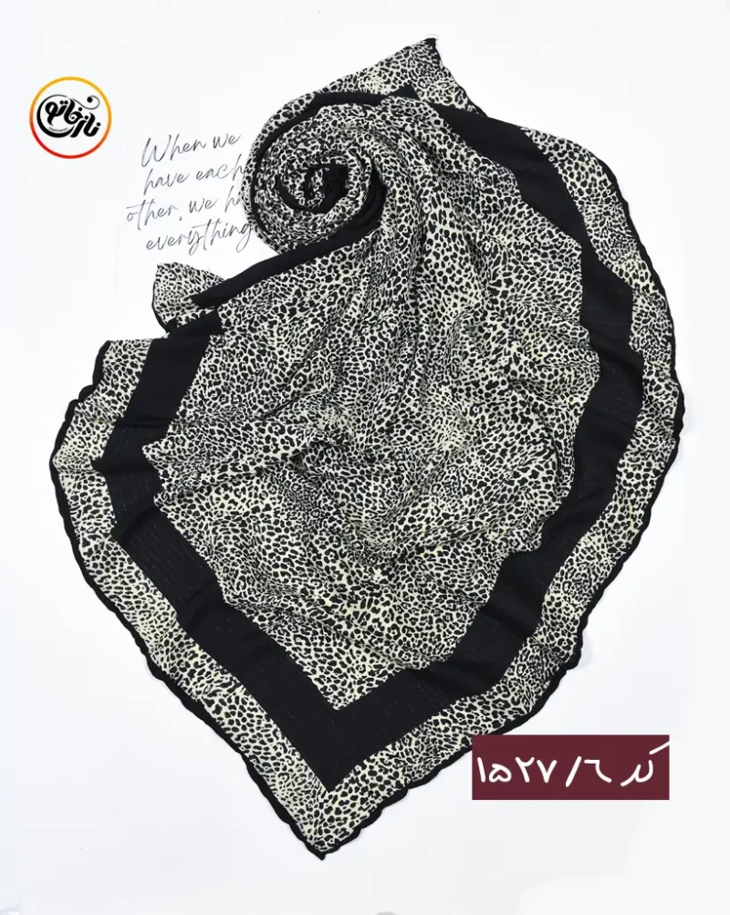 روسری پلنگی نخی کد 1527 - Image 7