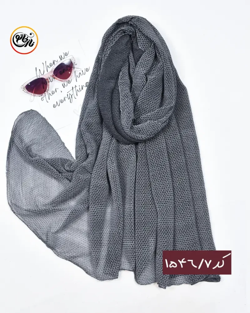 شال پلیسه شنی کد 1546 - Image 8