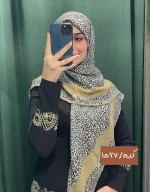 روسری پلنگی نخی کد 1527 - Image 13