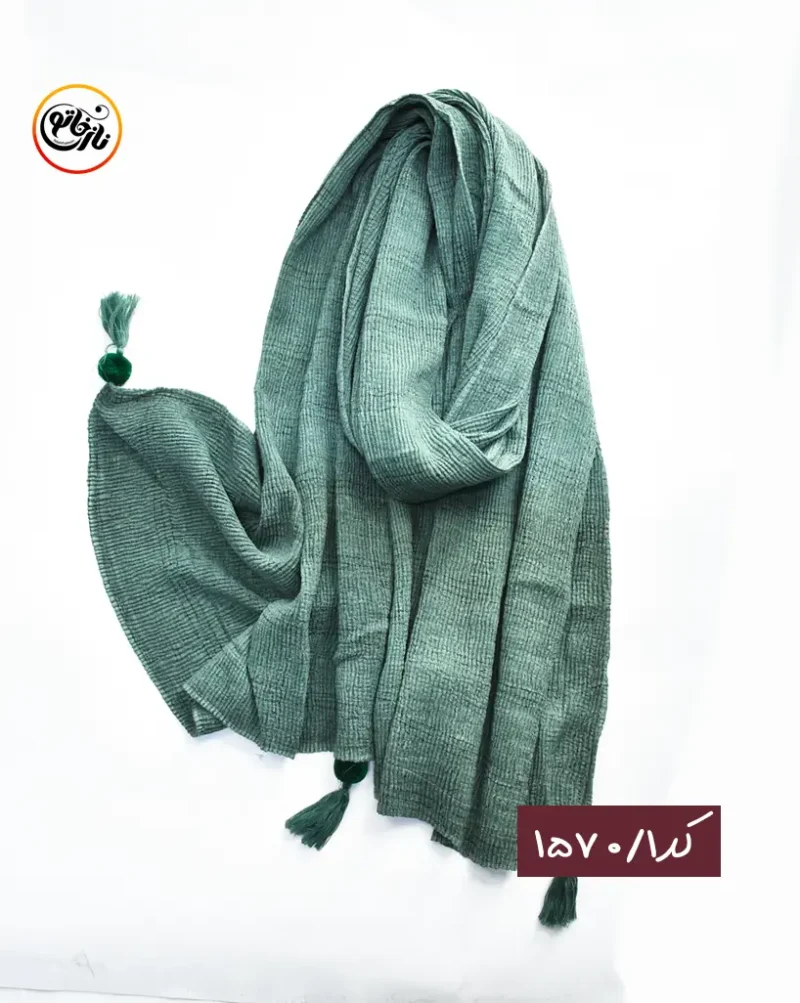 شال پلیسه چهارخونه کد 1570 - Image 2