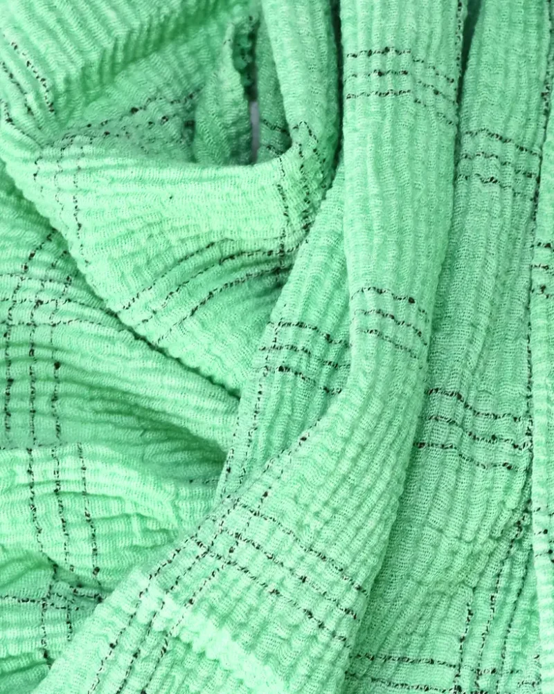 شال پلیسه چهارخونه کد 1570 - Image 13