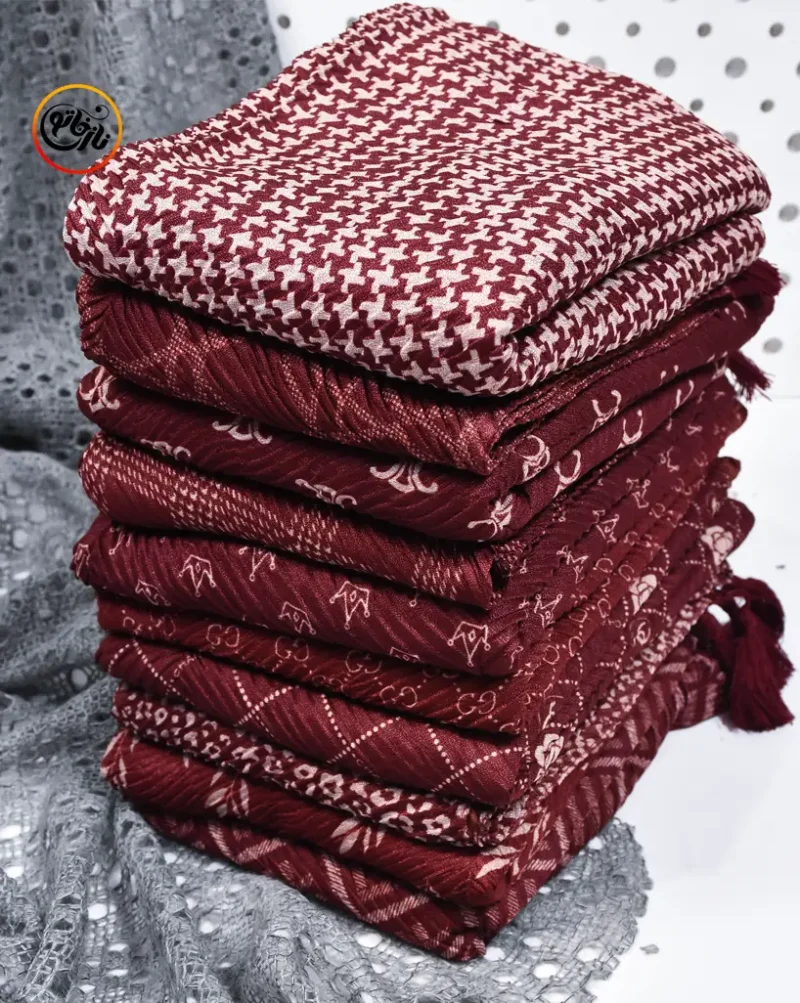 شال پلیسه چری کد 1563 - Image 1