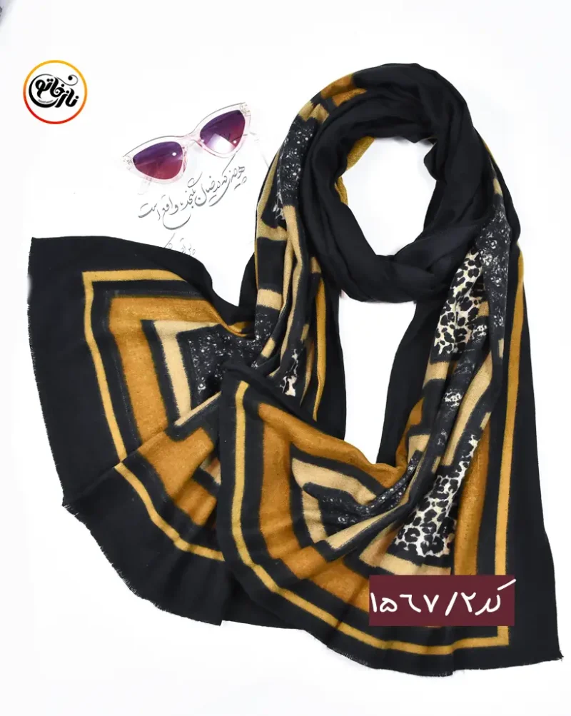 شال موهر پلنگی کد 1567 - Image 3