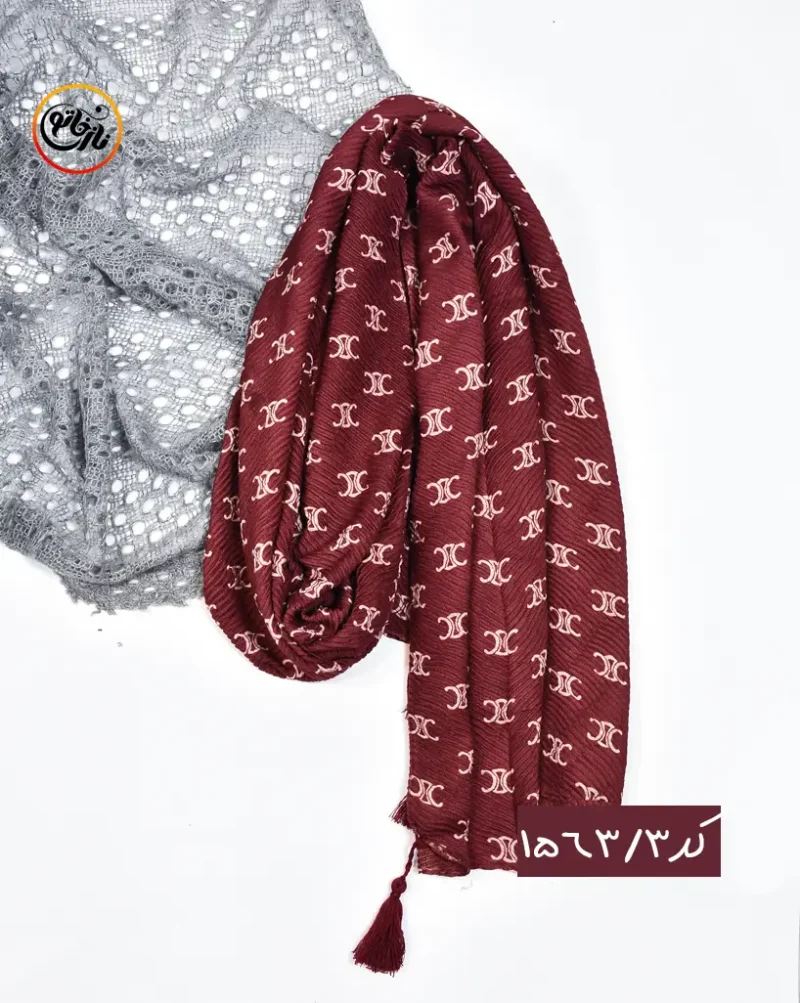 شال پلیسه چری کد 1563 - Image 4