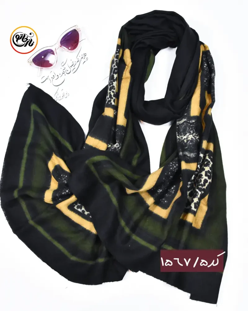 شال موهر پلنگی کد 1567 - Image 6