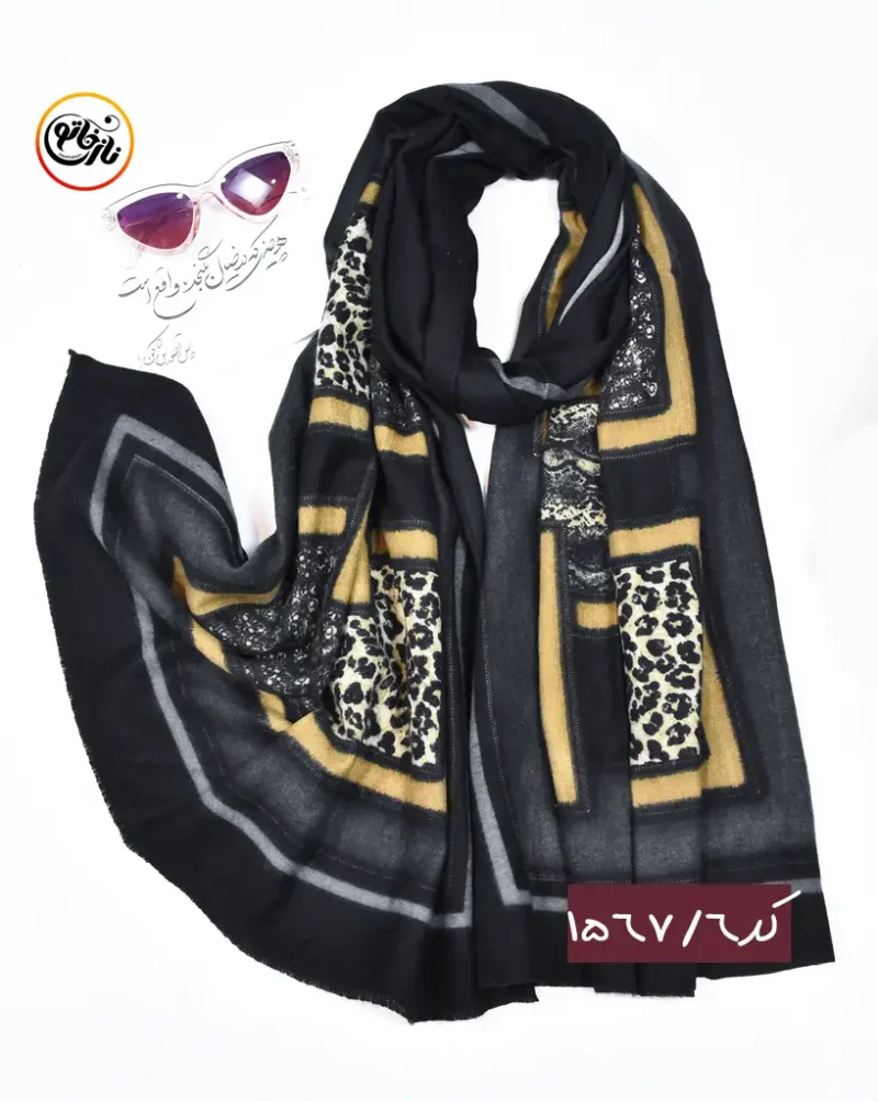 شال موهر پلنگی کد 1567 - Image 7