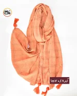 شال پلیسه چهارخونه کد 1570 - Image 9