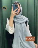 شال مخمل لمه کبریتی کد 1564 - Image 8