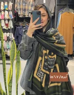 شال موهر مشکی پلنگی کد 1567 - Image 12