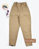 شلوار مام استایل کتان کد 1600 - Image 3