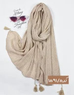 شال برشکا رنگی کد 1591 - Image 5