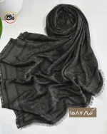 روسری ابریشم ژاکارد کد 1587 - Image 2