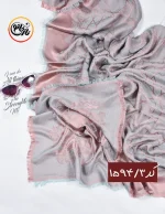روسری ژاکارد لمه دیور کد 1594 - Image 4