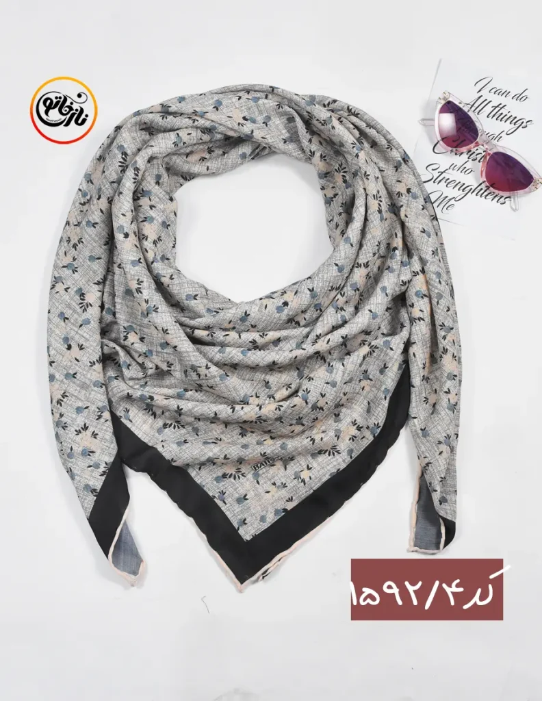 روسری زنانه گل ریز نخی