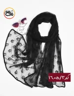 شال تور مشکی کد 1605 - Image 3