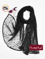 شال تور مشکی کد 1605 - Image 8