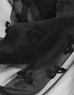 شال تور مشکی کد 1605 - Image 9