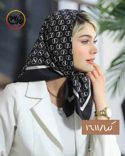 مینی اسکارف مجلسی توییل