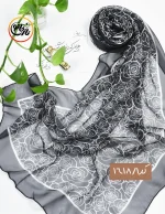شال مجلسی شیفون کد 1618 - Image 2