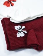 جوراب زرشکی کد  45 - Image 3