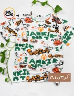 تیشرت دخترانه طرحدار کد1610 - Image 4
