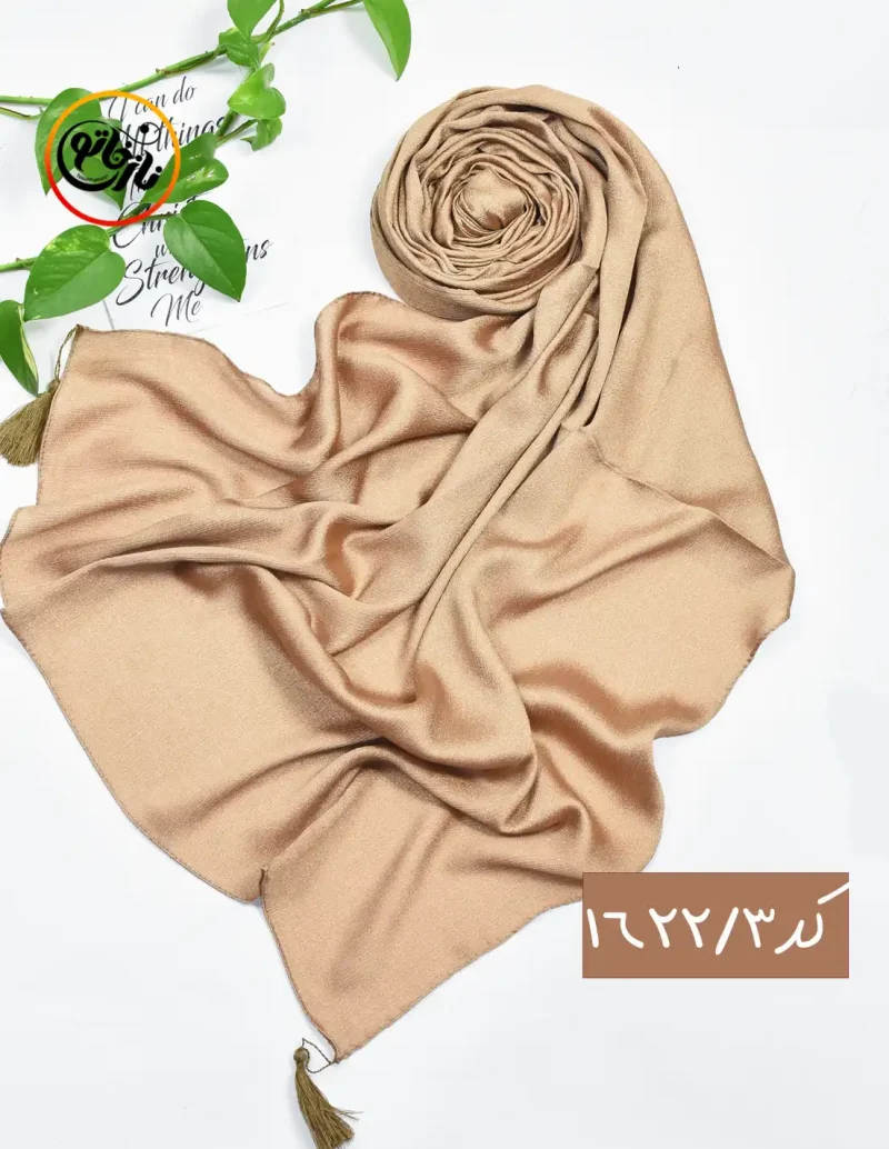 شال ساده مجلسی شاین کد 1622 - Image 4