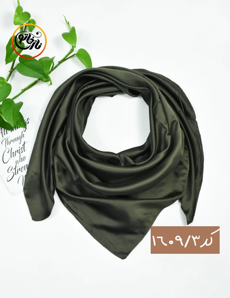 روسری مجلسی سبز