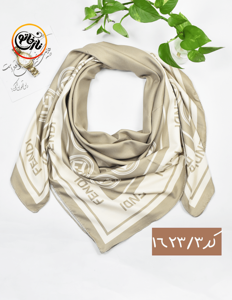 روسری ابریشم کد 1623 - Image 4