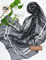 شال مجلسی شیفون کد 1618 - Image 4