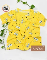 تیشرت دخترانه طرحدار باب اسفنجی