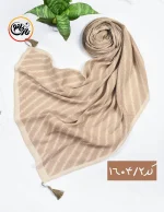 شال کرمی پلیسه کد 1604 - Image 8