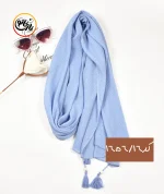 شال برشکا لمه ابی روشن