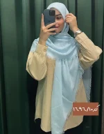 روسری ابی قواره بزرگ