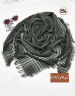 روسری نخی چهارخانه کد 1696 - Image 7