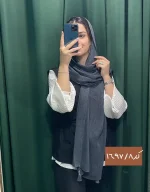 شال برشکا ساده کد 1697 - Image 4