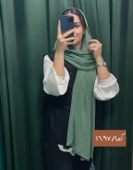 شال برشکا ساده کد 1697 - Image 3