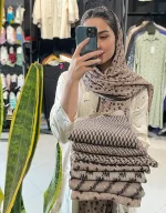 شال نخی پلیسه برشکا