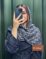 شال سرمه ای پلیسه کد 1701 - Image 2