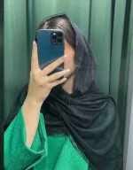 شال توری ترند مشکی کد 1703 - Image 3