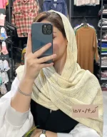 شال پلیسه چهارخونه کد 1570 - Image 2