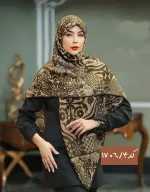 روسری پاییزه قهوه ای