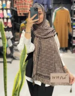 شال نسکافه ای برشکا کد 1714 - Image 3