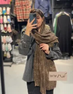 شال موهر طرح گوچی کد 1717 - Image 2