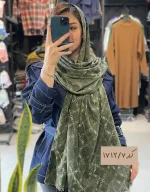 شال موهر پاییزه طرحدار کد 1712 - Image 4