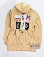 هودی کلاهدار پشت چاپ کد 1721 - Image 4