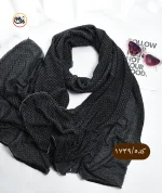 شال لمه شنی مارک دار کد 1739 - Image 7