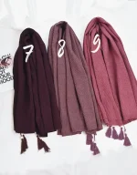 شال پاییزه برشکا رنگی کد 1719 - Image 6